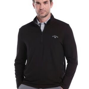 Callaway Men's Lightweight Quarter Zip Golf Pullover Sz M - NEW